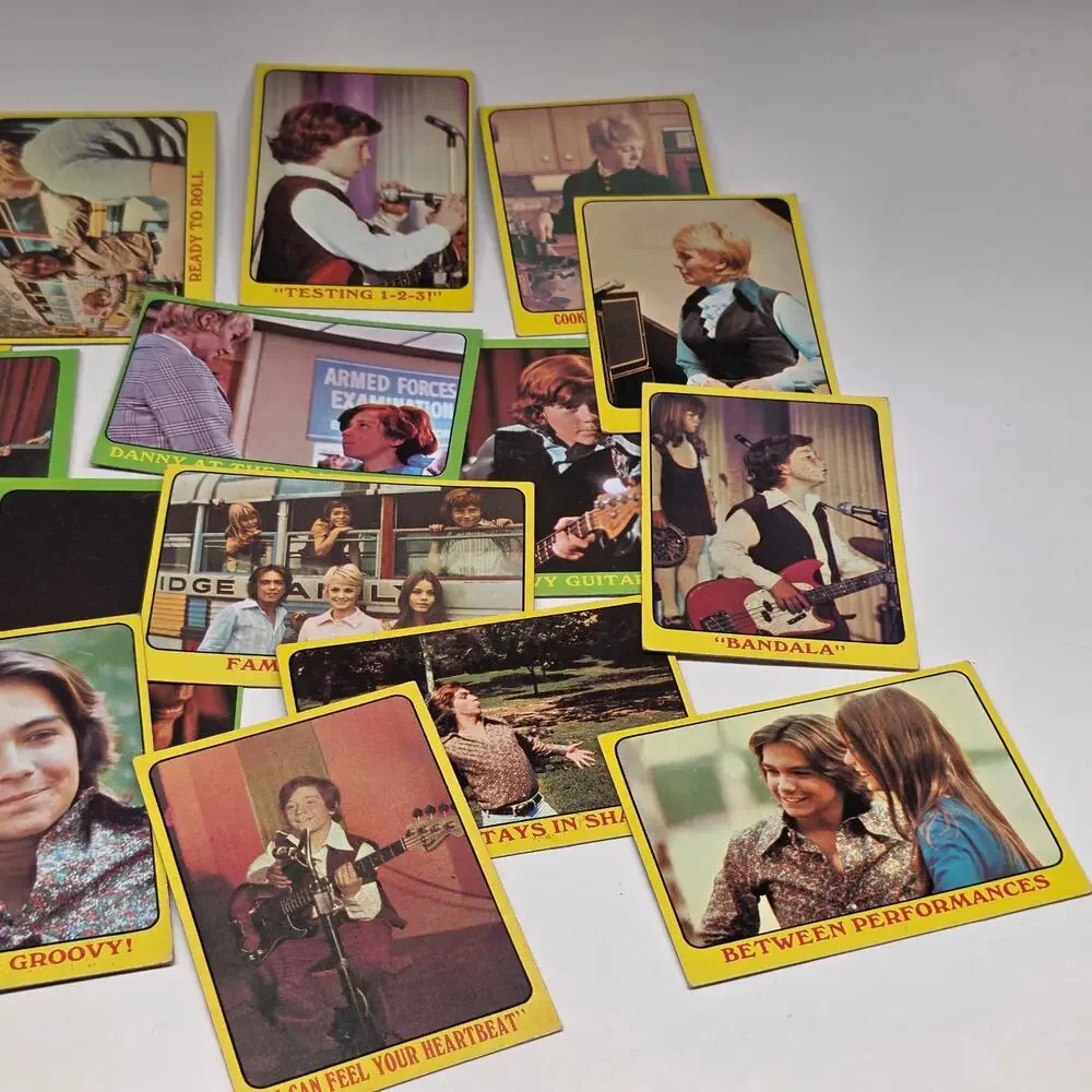Vintage 1971 Topps The Partridge Family Trading Cards Lot of 19 - Picture 3 of 7